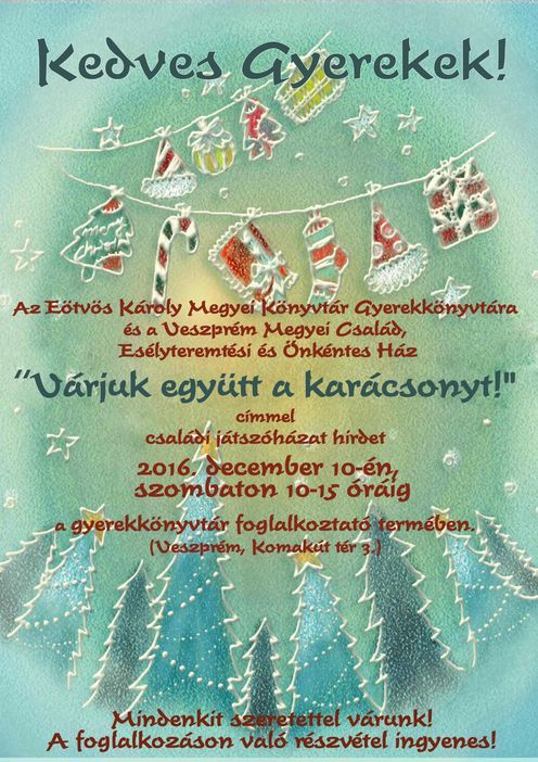 gyerekönyvtári - karácsonyi játszóház -2 1